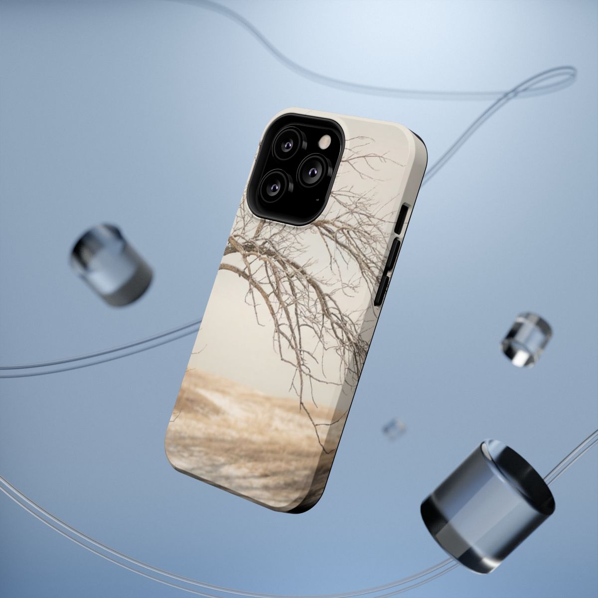 Impact-Resistant Cases - Tough Phone Case - Winter Tree Vibe— sizes part 1/2