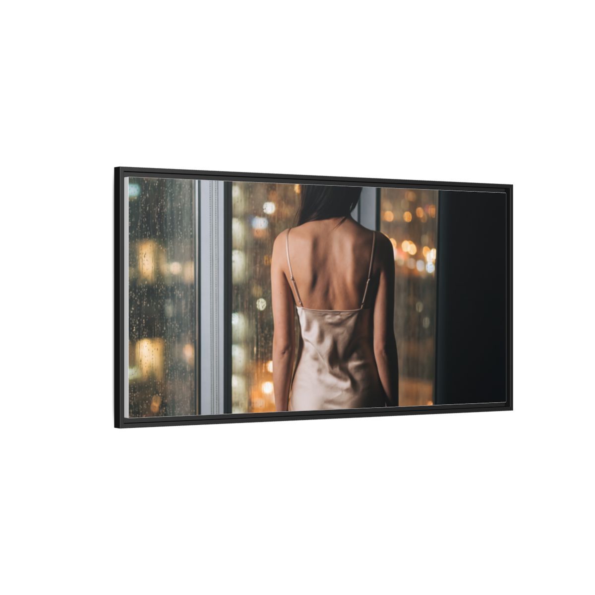 Framed Matte Canvas - Cinematic Nights