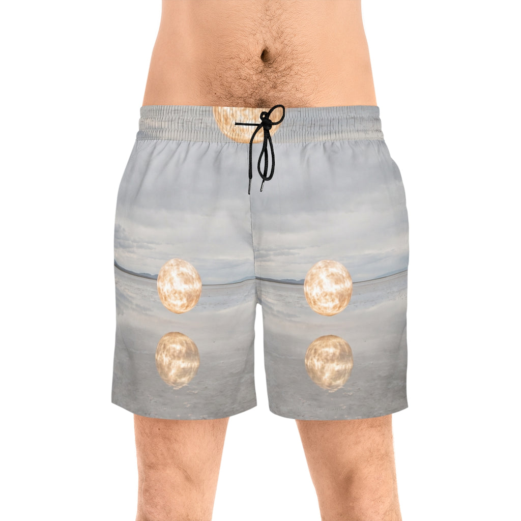 Men's Mid-Length Swim Shorts - Horizon | Echovira Gallery