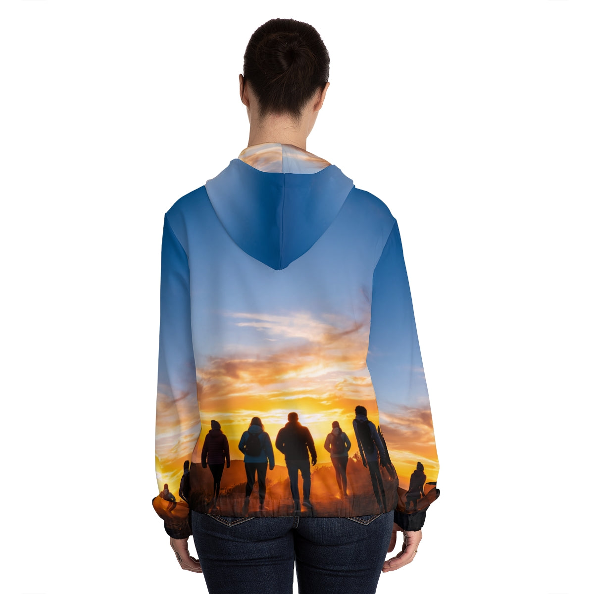 Women's Full-Zip Hoodie - Sunrise Trail