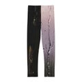 Leggings infantiles con arte de granero bajo la lluvia