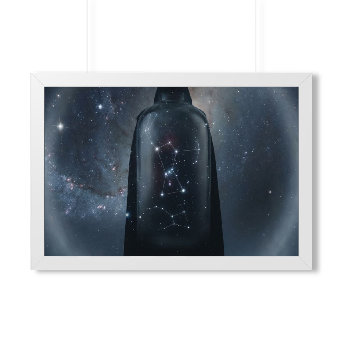 Framed Horizontal Orion Constellation Poster