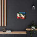 Framed Wall Art - Heritage Flag — Landscape