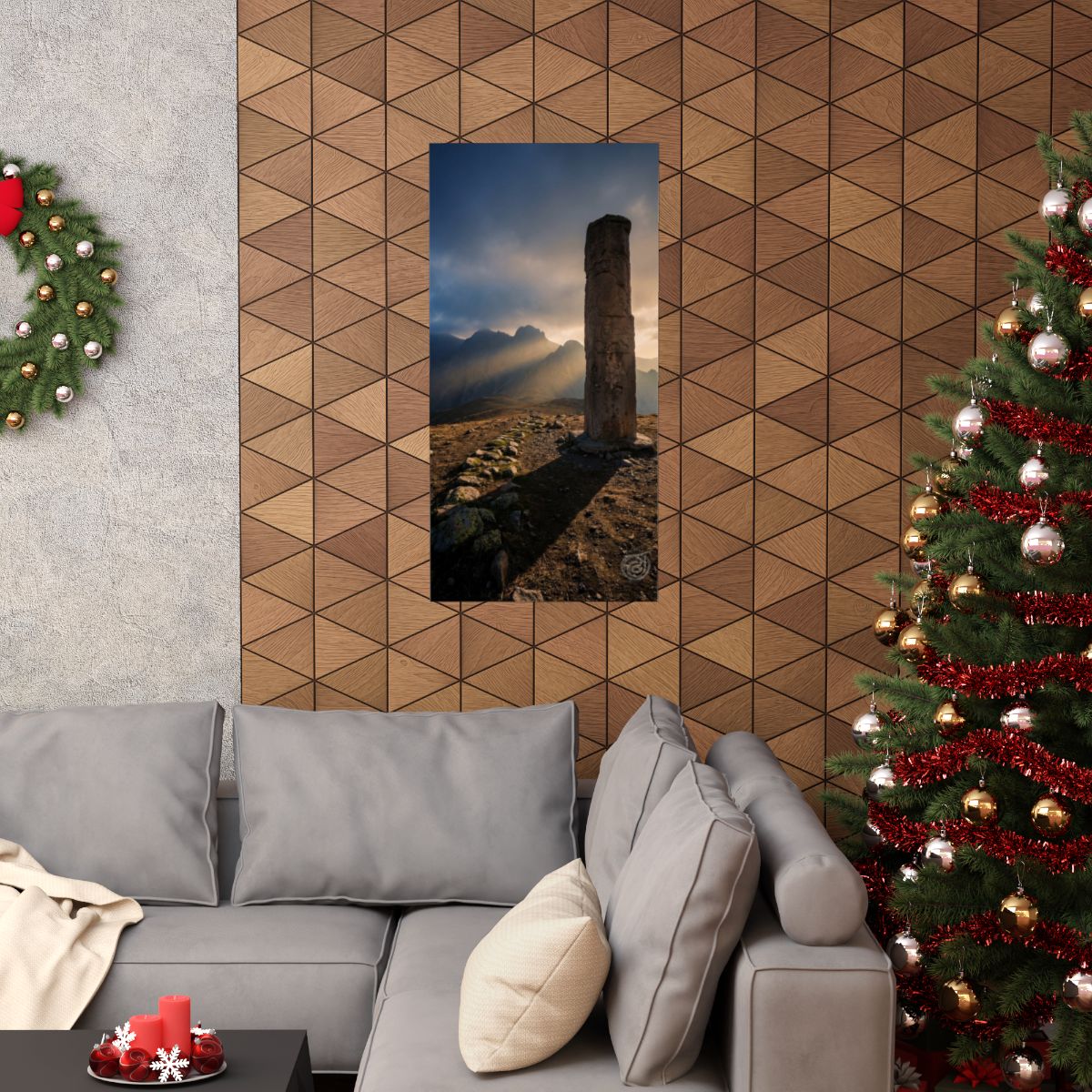 Matte Vertical Posters - Mystic Monolith Ancient Persian......
