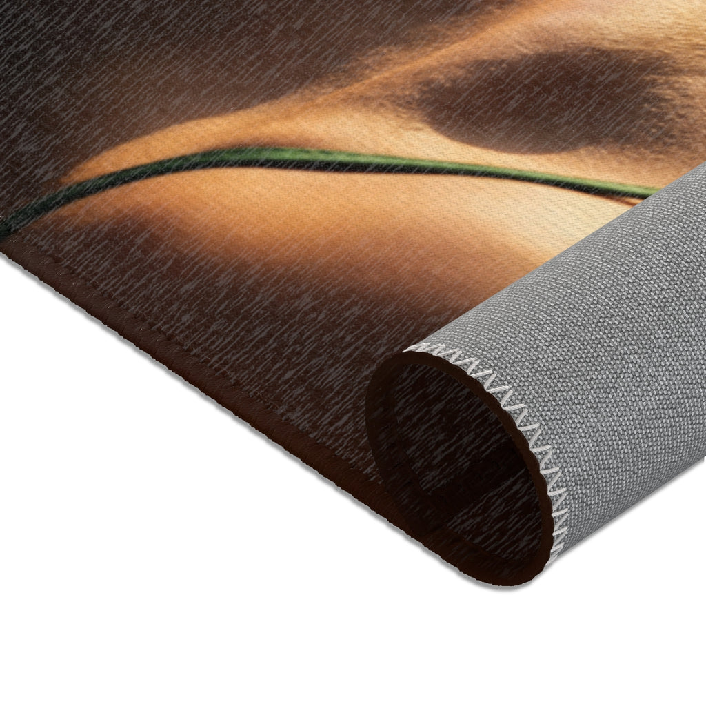 Area Rug - Cinematic Emerald Silk