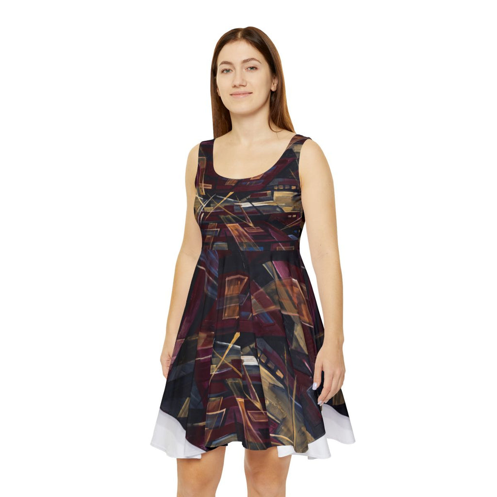 Women's Skater Dress - Urban Perspective | Echovira Gallery