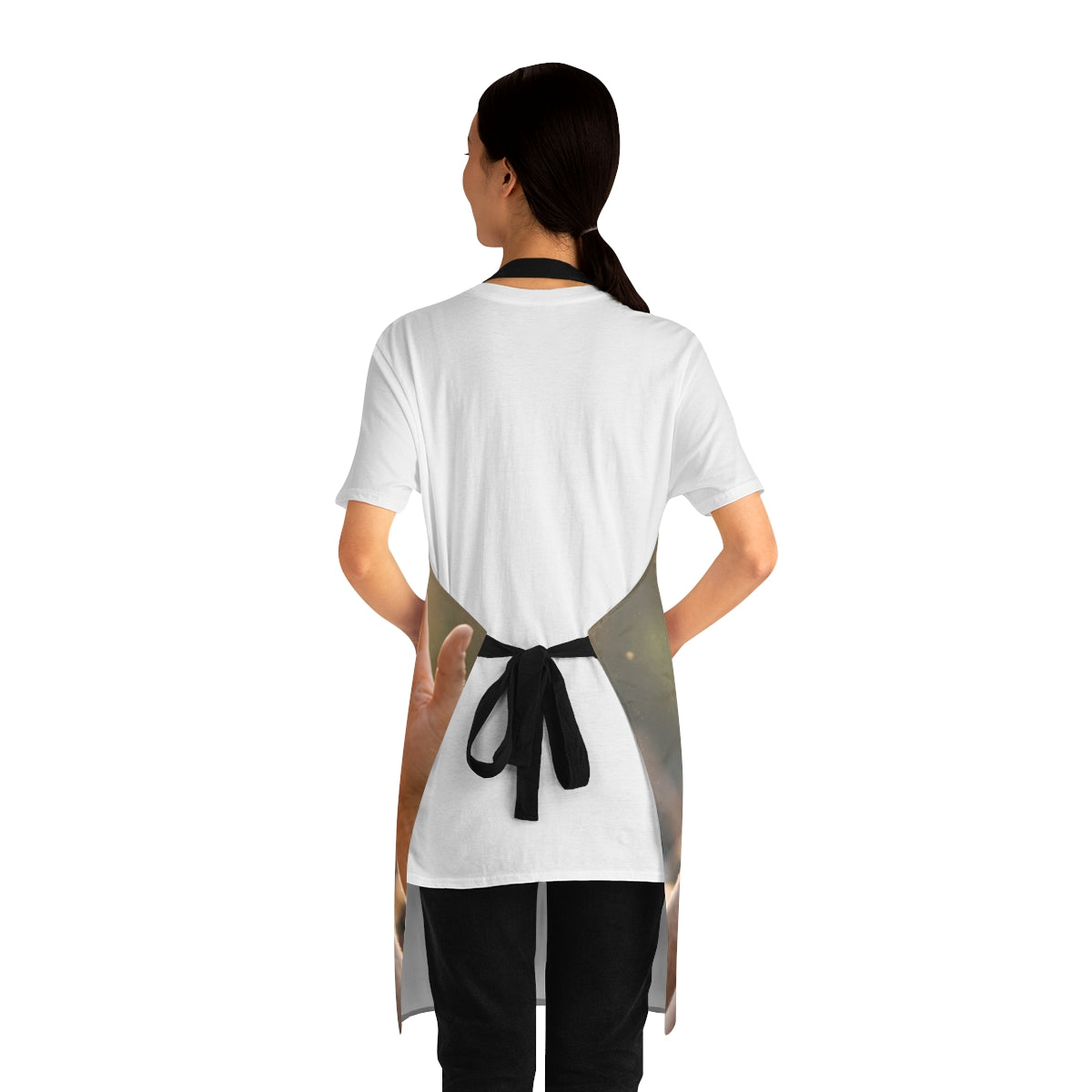 Apron - Golden Rays of Unity Wall Art | Echovira Gallery