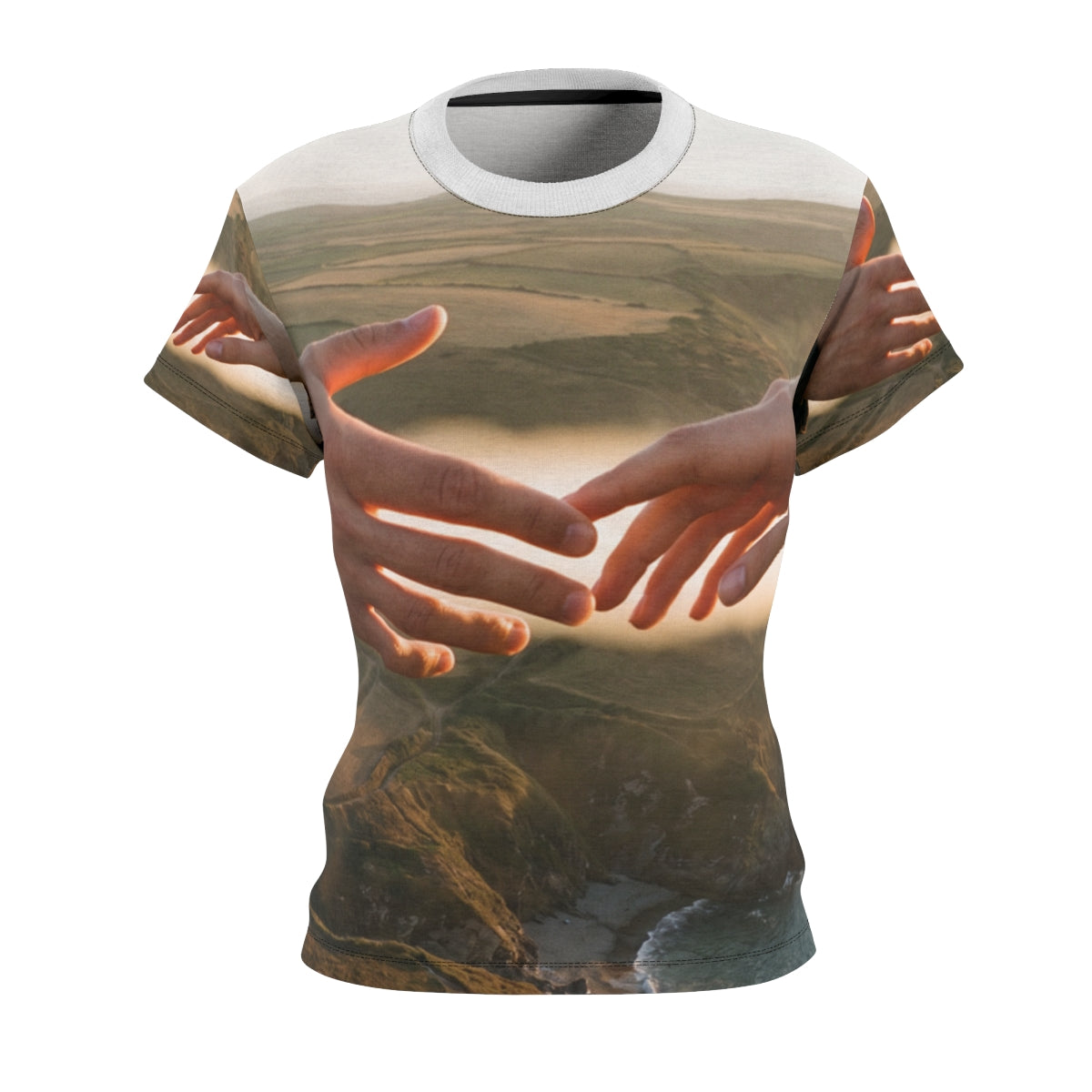 Women's Cut & Sew Tee - The Infinite Touch | Ethereal... |...