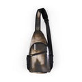 Chest Bag - Shadows of the Citadel moody architectural print...