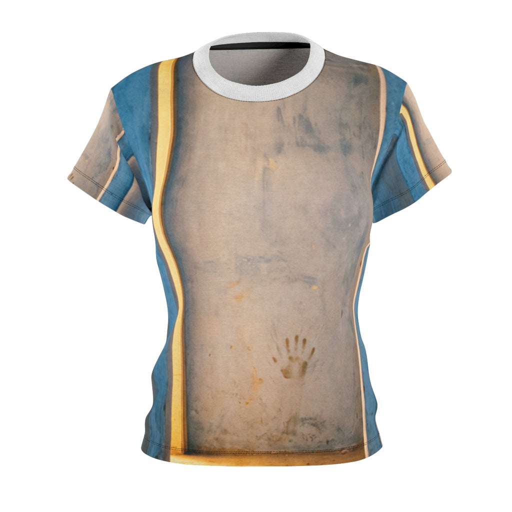 Women's Cut & Sew Tee - Liminal Corridor | Echovira Gallery