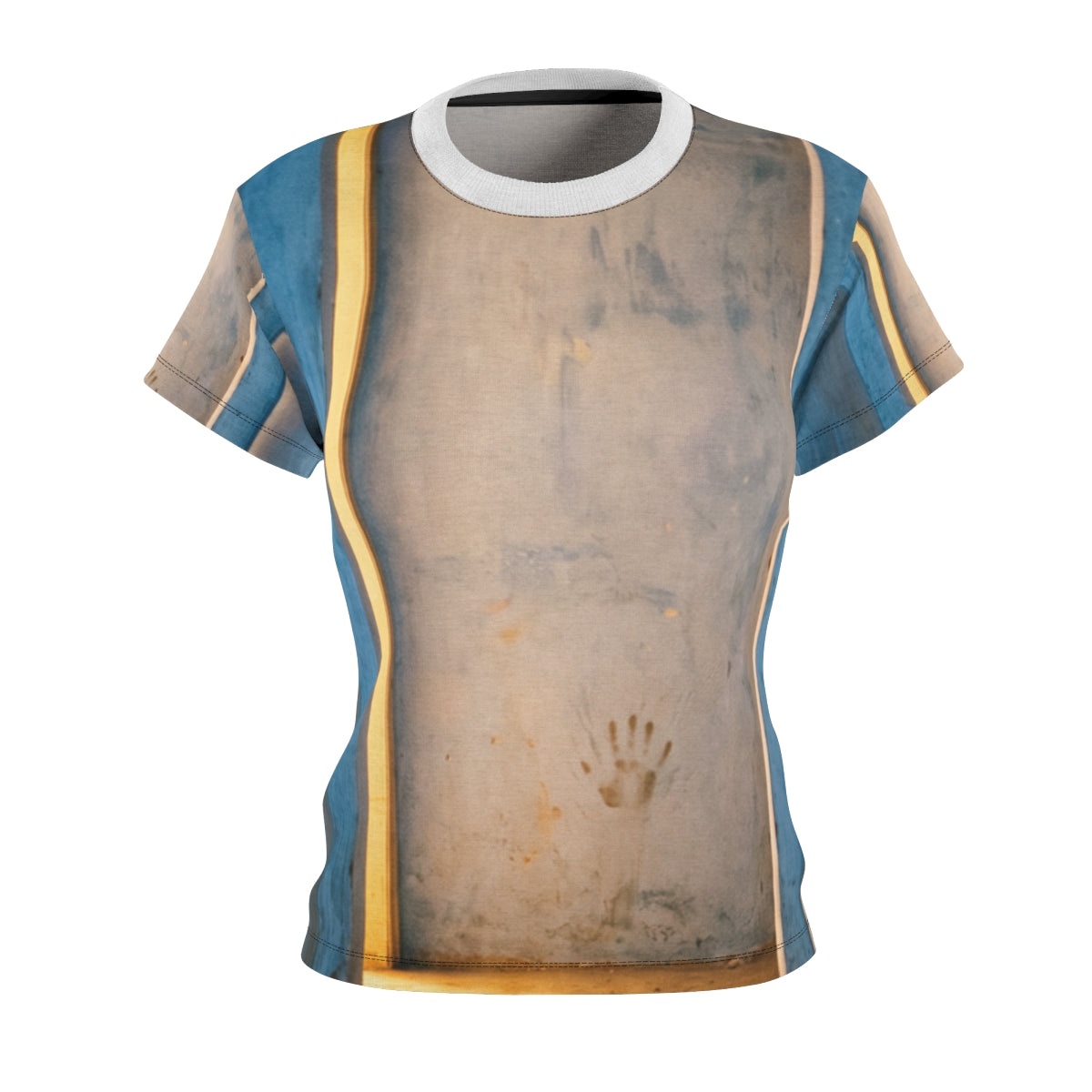 Women's Cut & Sew Tee - Liminal Corridor | Echovira Gallery