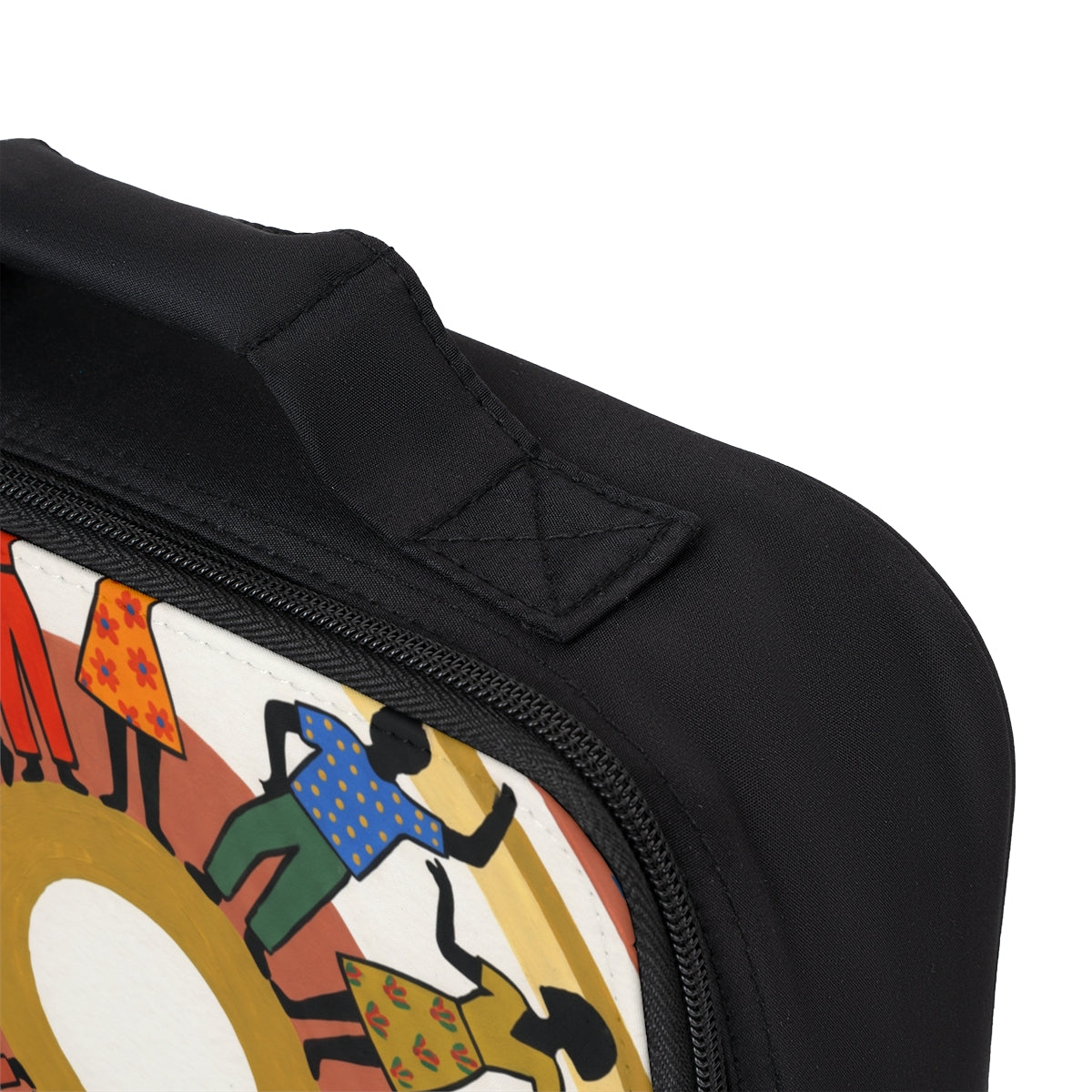 Lunch Bag - Unity Mandala Folk Art | Echovira Gallery
