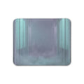 Leather Placemat - Liminal Corridor Fog Art Print | Echovira...