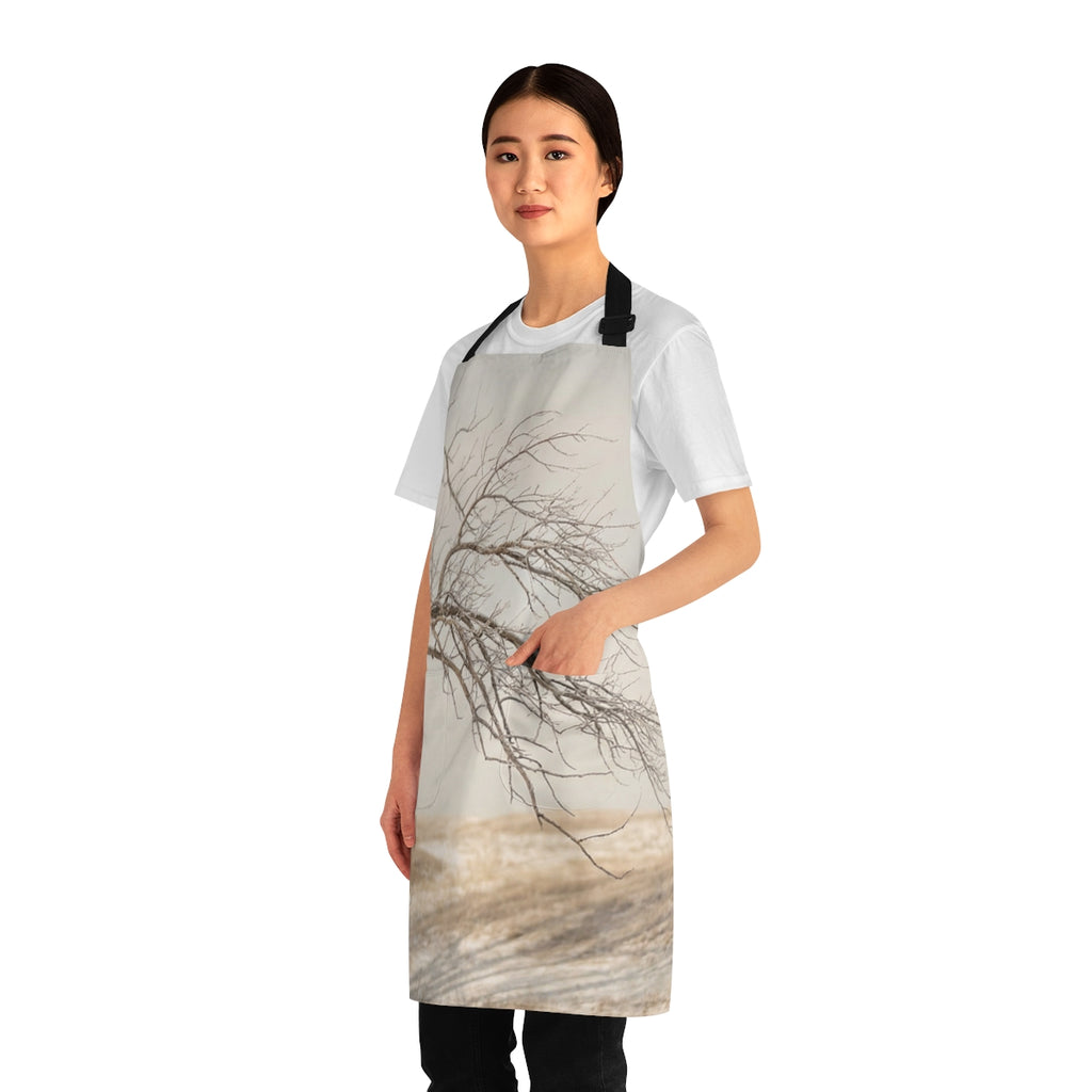 Kitchen Apron - Winter Tree Aesthetic