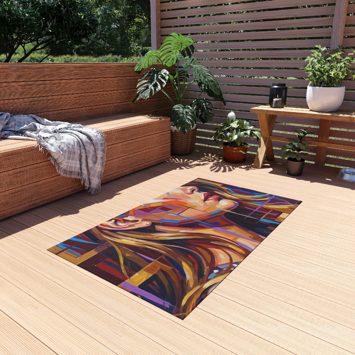 Outdoor Rug - Shattered Elegance | Echovira Gallery