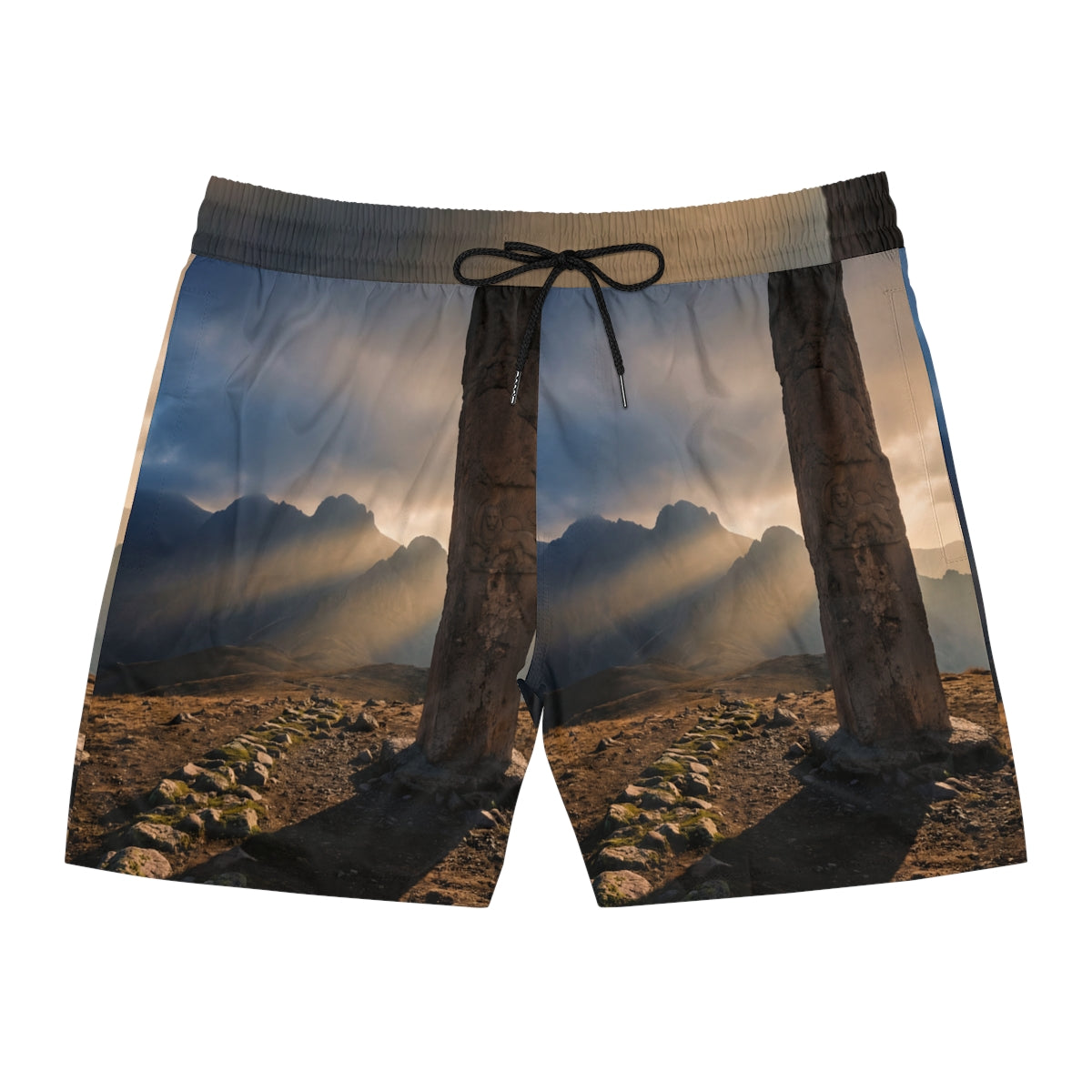 Men's Swim Shorts - Rugged Landscape