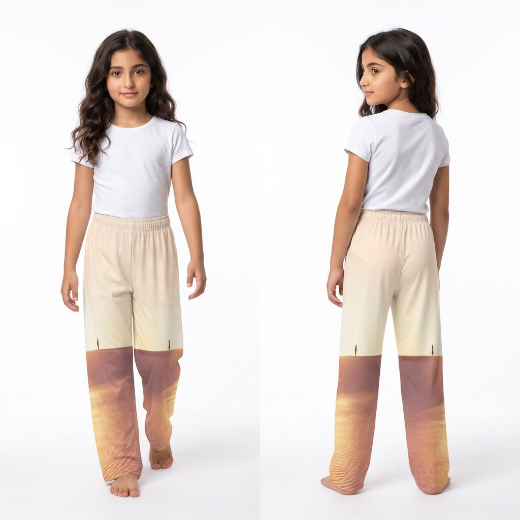 Kids Lounge Pants Desert Dune Landscape