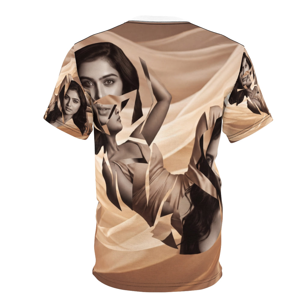 Men's Surreal Fragmented Portrait Tee