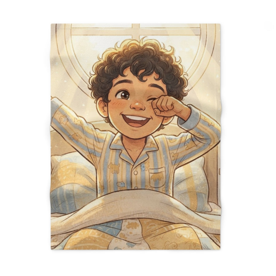 Soft Fleece Baby Blanket - Sunshine Morning