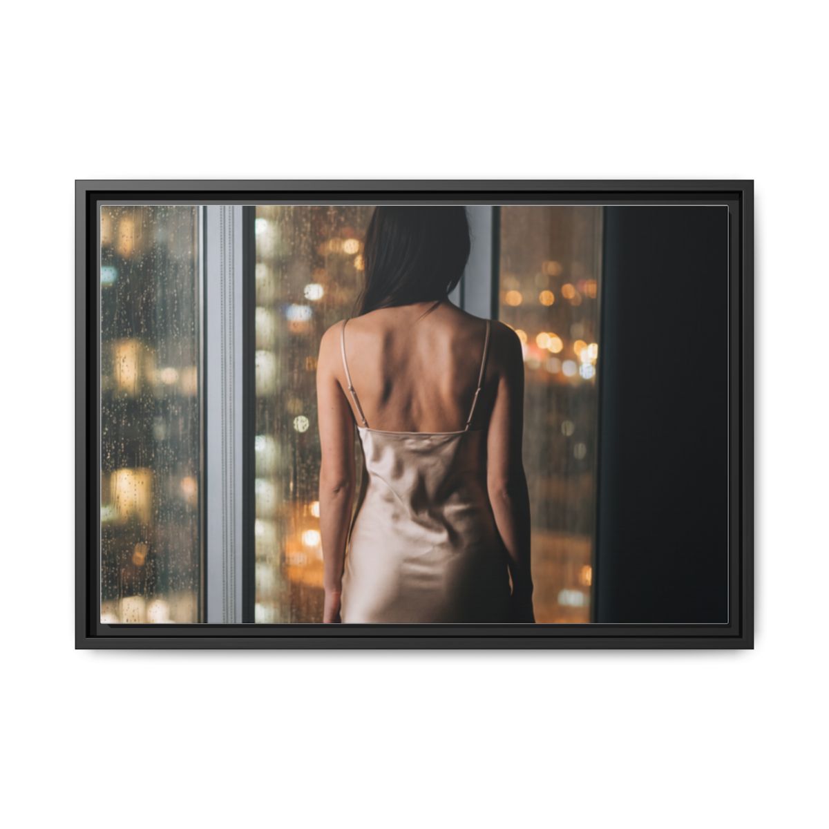 Framed Matte Canvas - Cinematic Nights