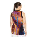 Unisex Basketball Jersey - Shattered Elegance | Echovira...