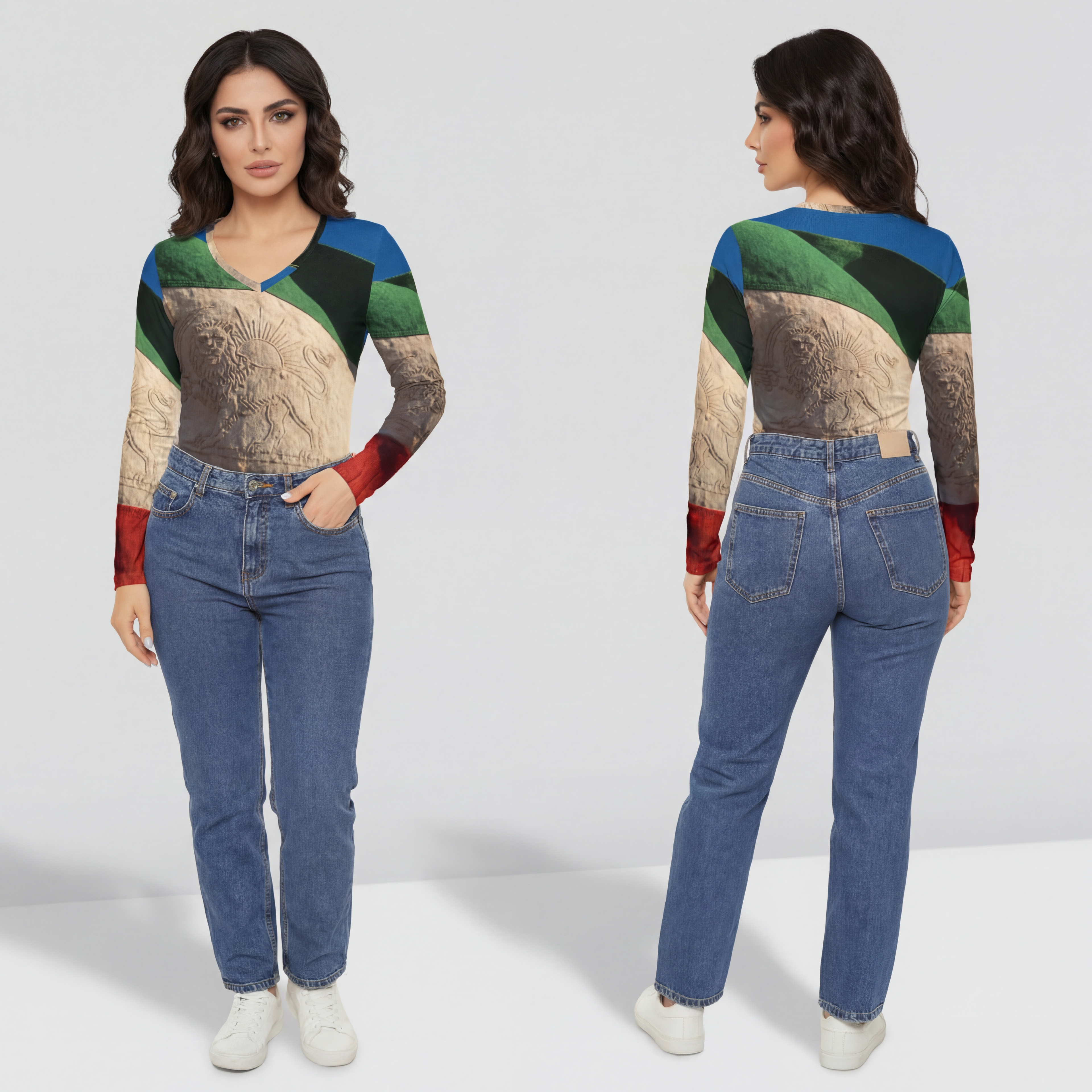 Women's V-neck Shirt - Pride