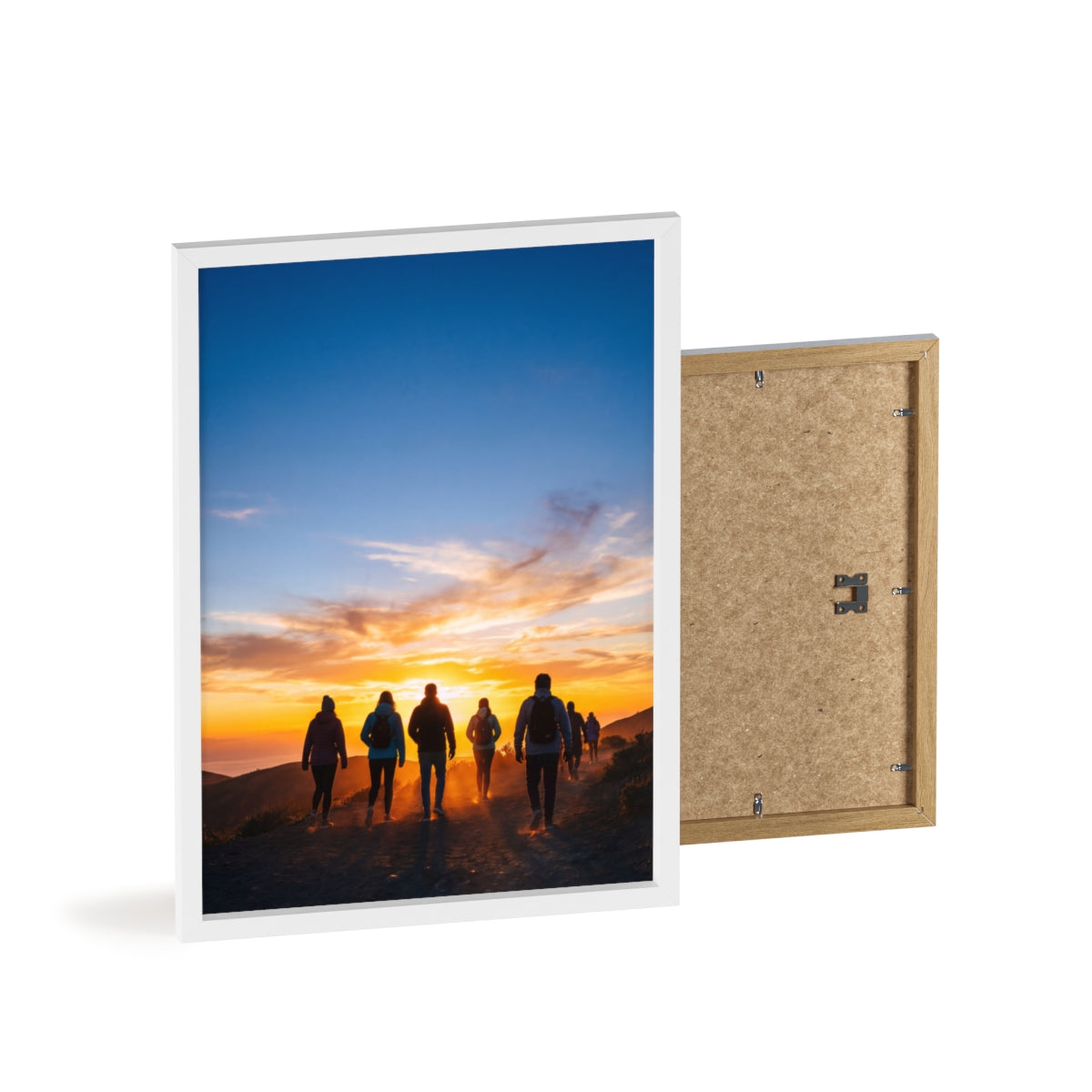 Posters with Wooden Frame - Sunrise Journey