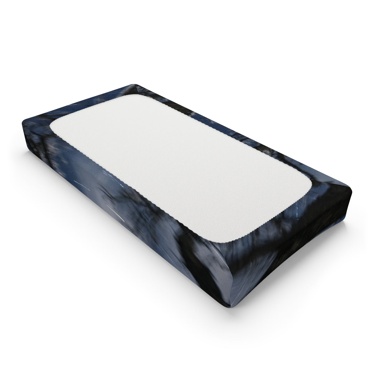 Housse de matelas à langer forêt nocturne et étoiles