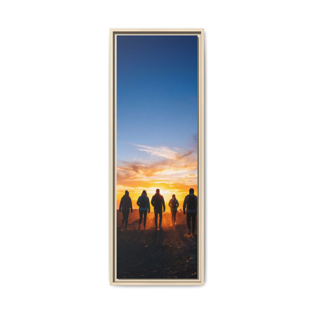 Matte Canvas, Framed - Epic Dawn Trek