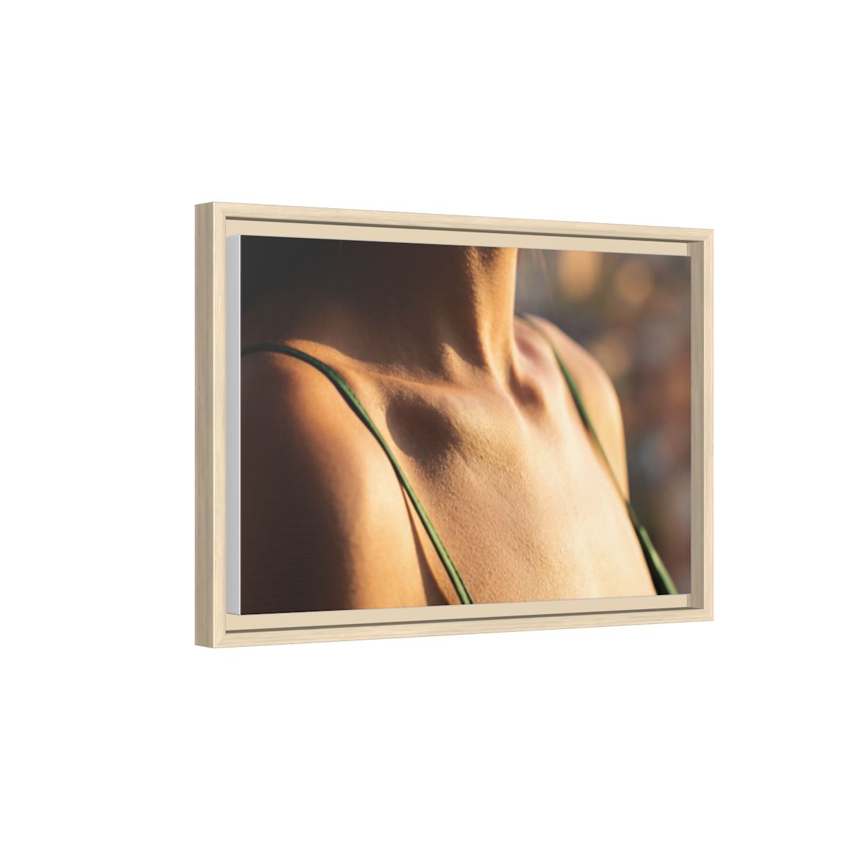 Matte Canvas Framed - Golden Hour Portrait