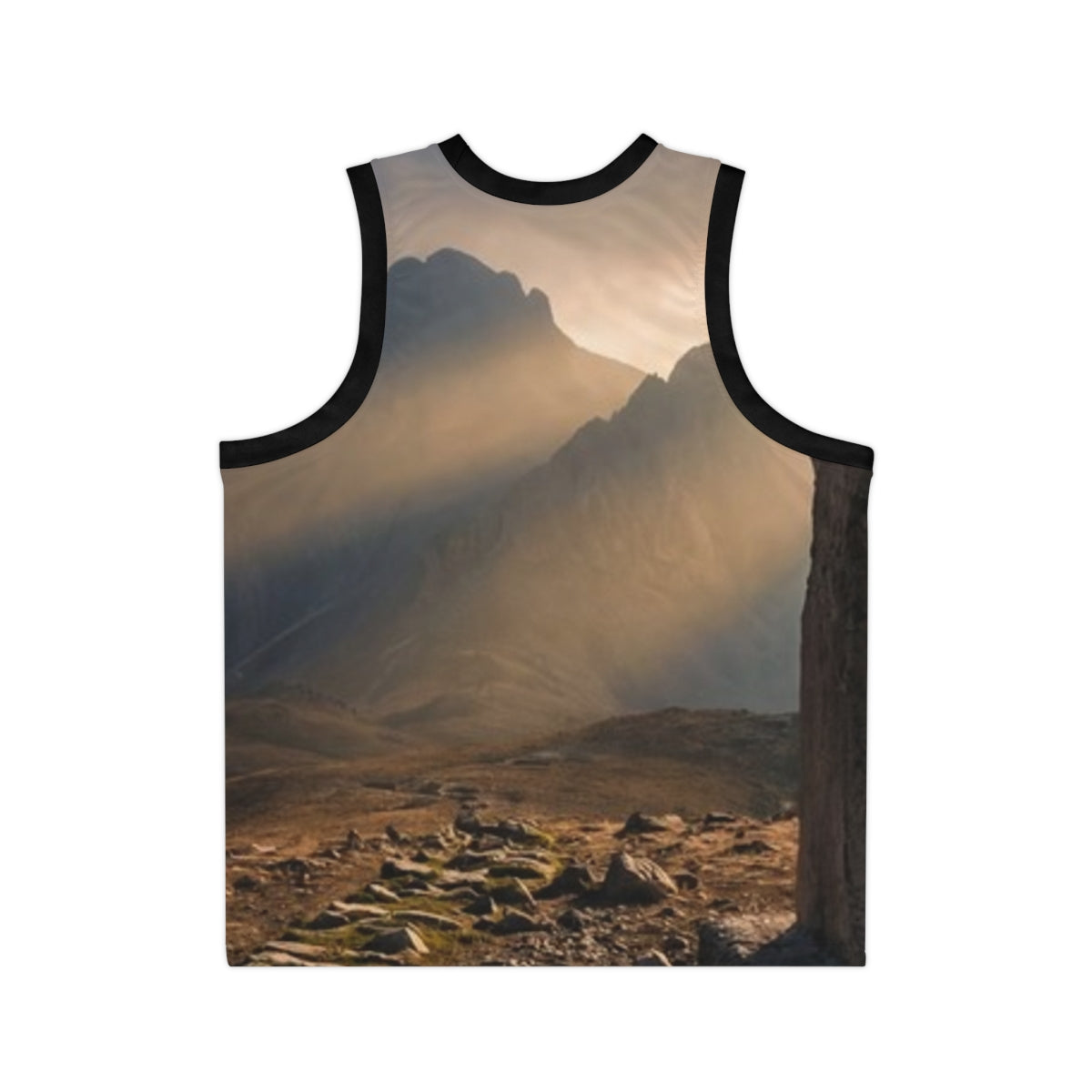 Men's Unisex Basketball Jersey - Ancient Stone Column... |...