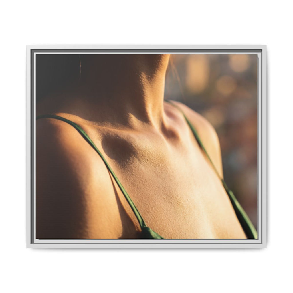 Framed Matte Canvas - Sunlit Muse