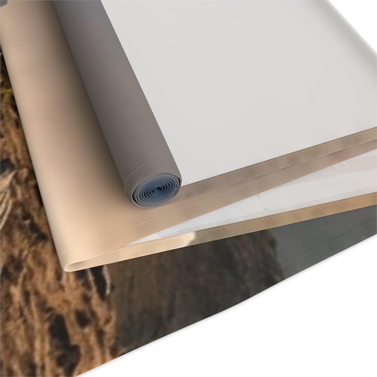 Table Runner - Ancient Dawn Mountains | Echovira Gallery