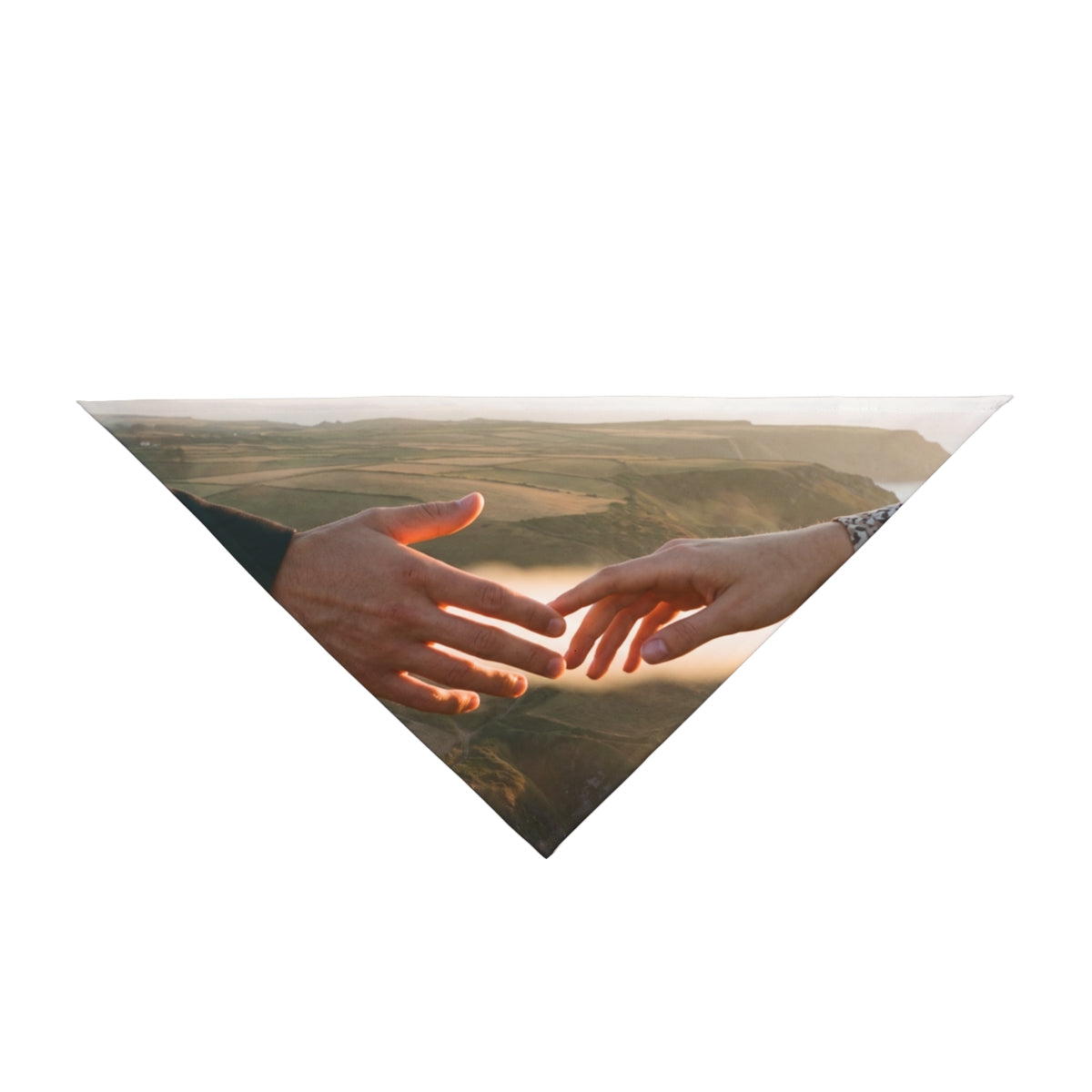Pet Bandana - The Infinite Touch | Ethereal Coastal Art |...