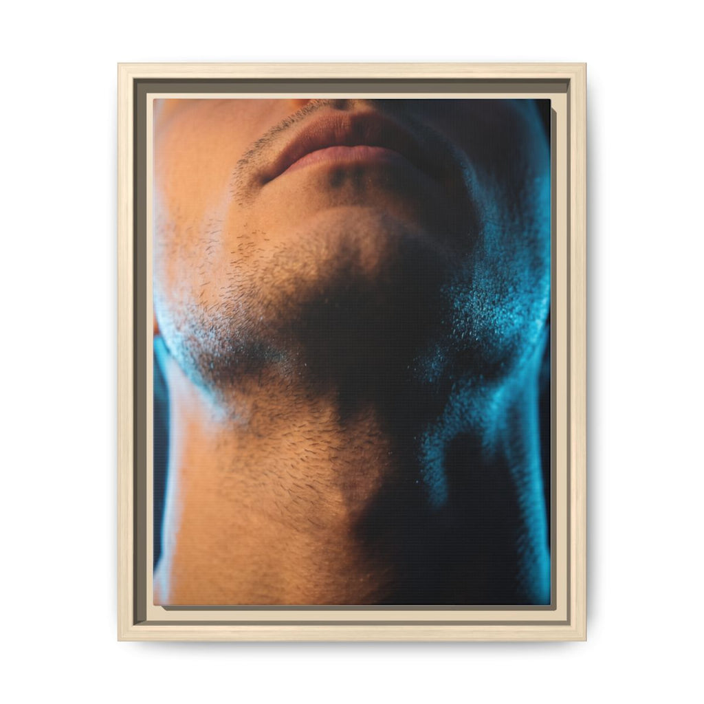 Framed Matte Canvas - Neon Noir