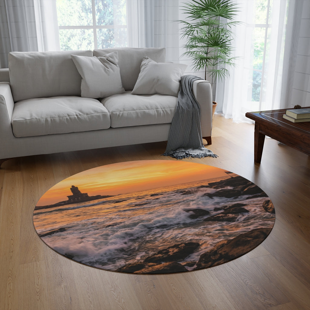 Round Rug - Majestic Coast Sanctuary
