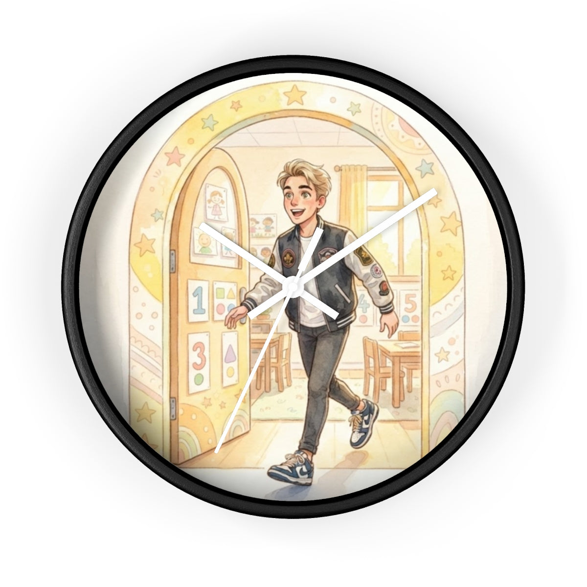 Wall Clock - Classroom Sunshine Hours | Echovira Gallery