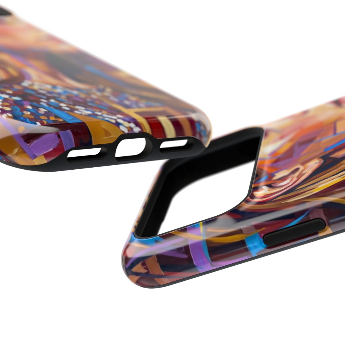 Impact-Resistant Case - Shattered Elegance | Echovira...
