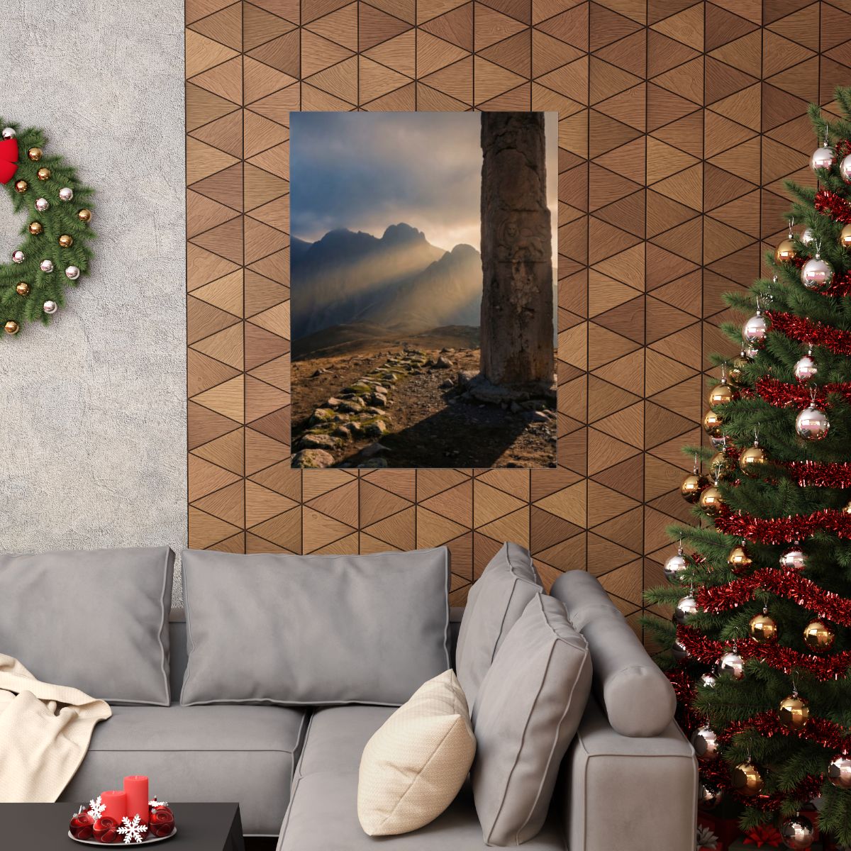 Matte Vertical Posters - Mystic Monolith Ancient Persian......