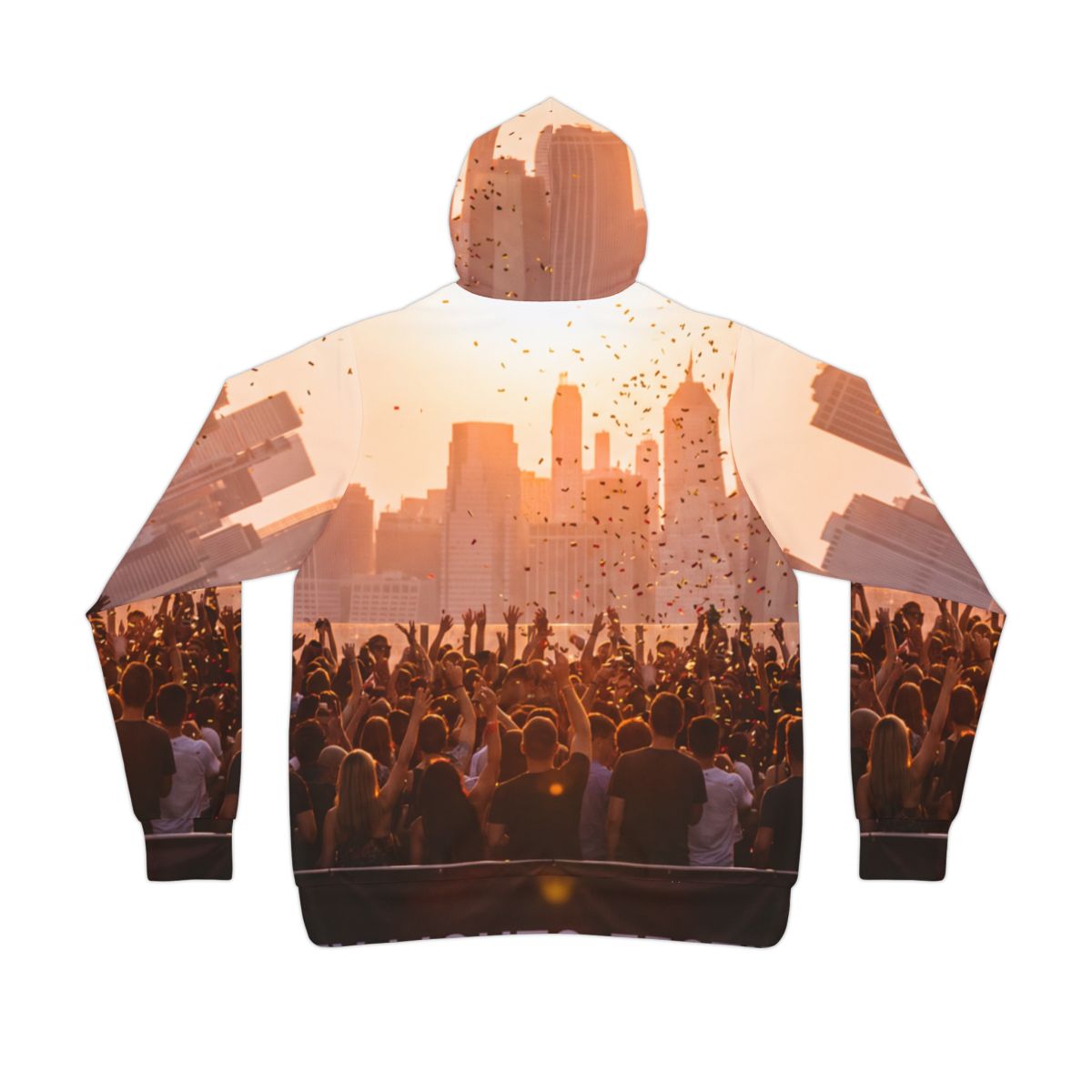 Athletic Hoodie - City Lights Festival | Echovira Gallery