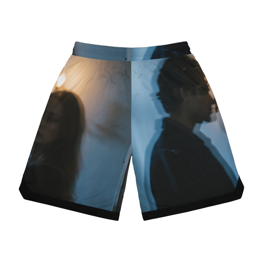 Midnight Reflections Rib Shorts - Moody Activewear |...