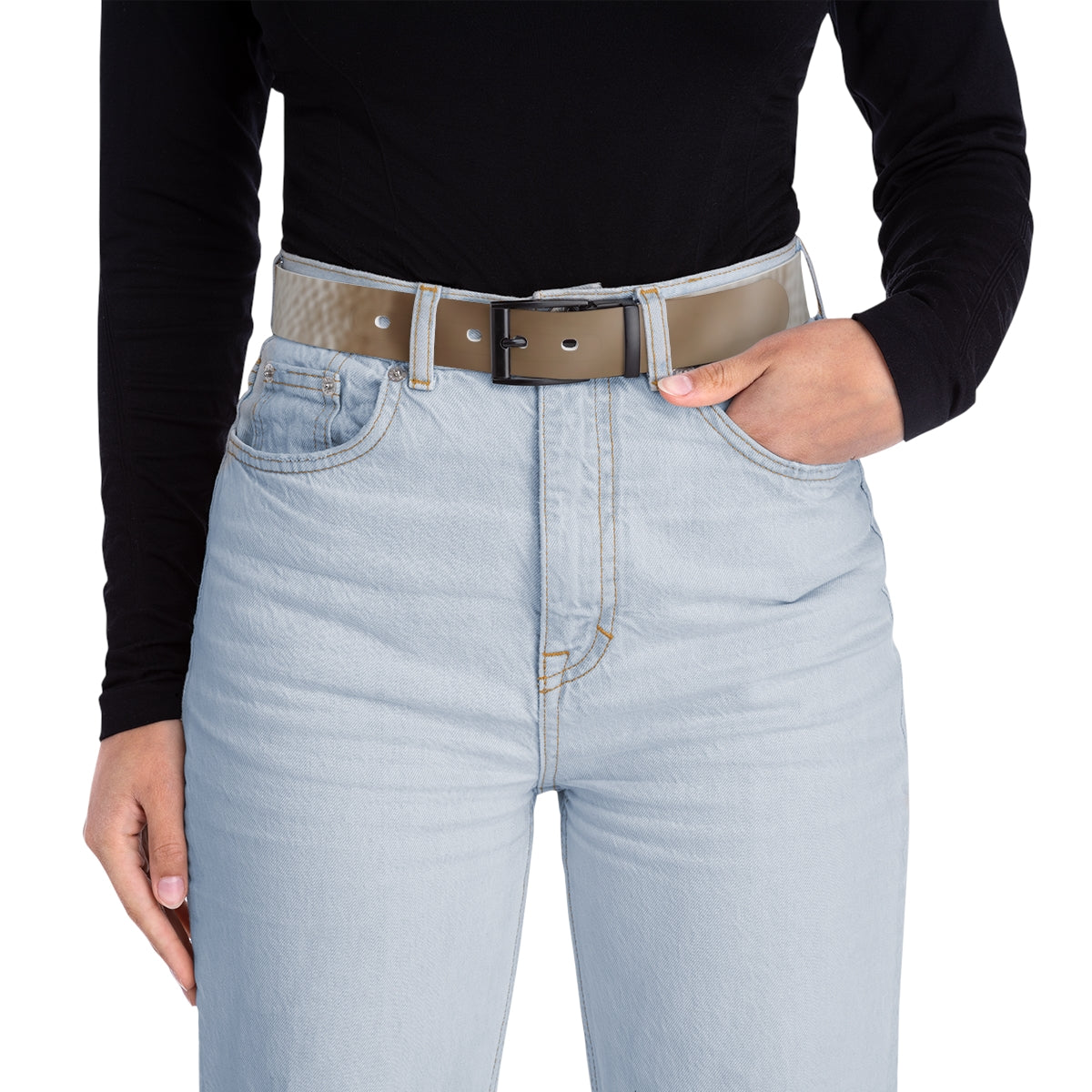 Fashion Belt - Neutral Minimalist Accent