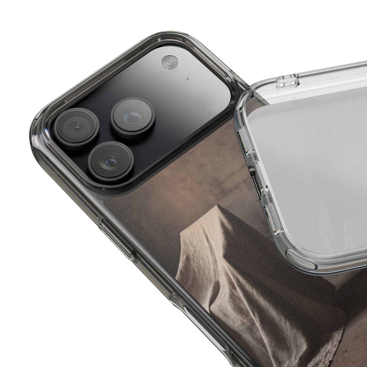 Clear Impact-Resistant Cases - Clear Phone Case - Brutalist...