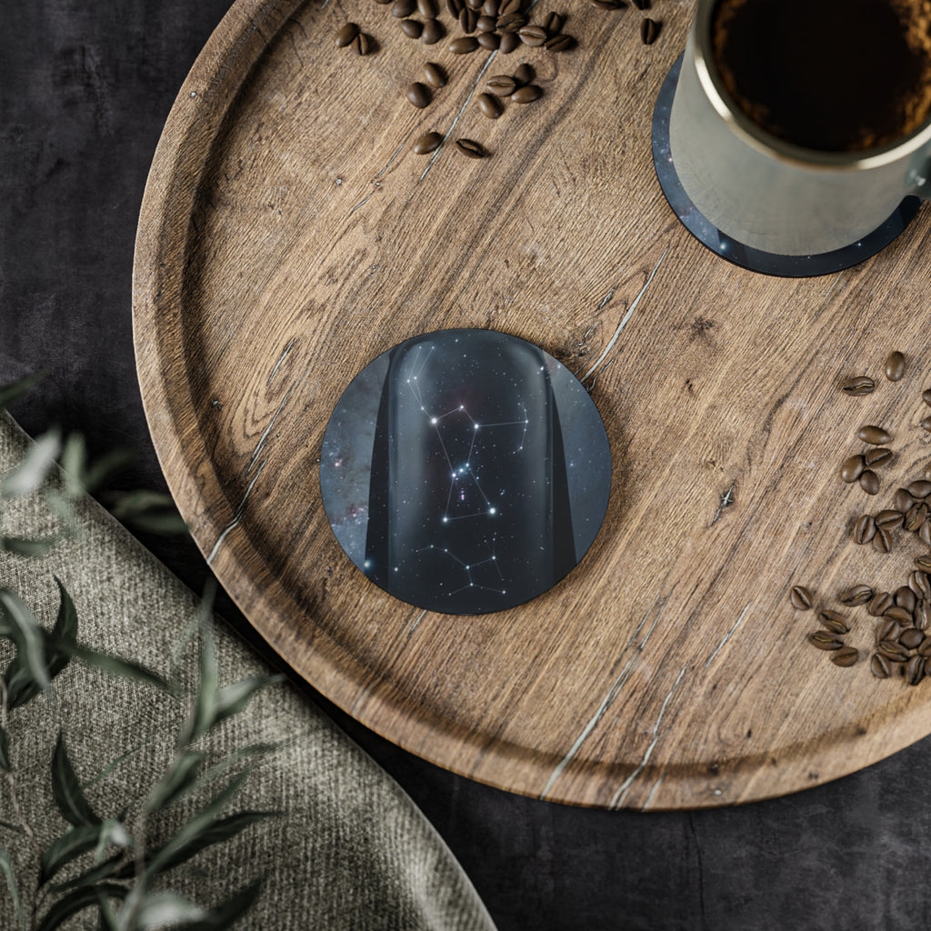 Coasters - Cosmic Sentinel Orion Constellation Art (1 & 4......