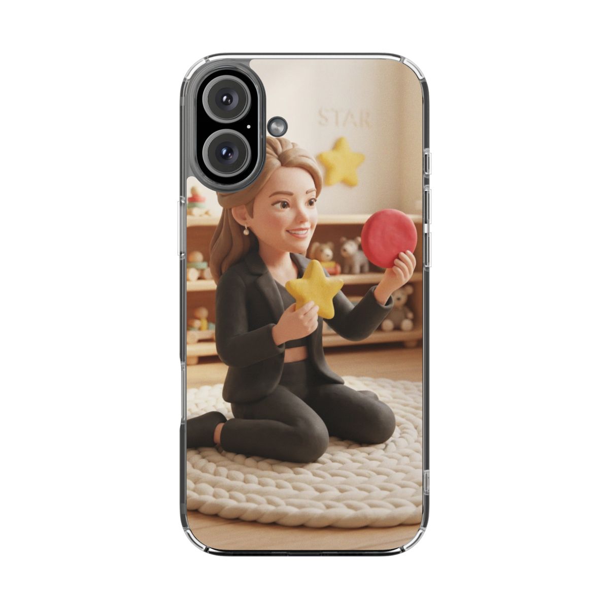 Clear Impact-Resistant Cases - Clear Phone Case - Sculpted...