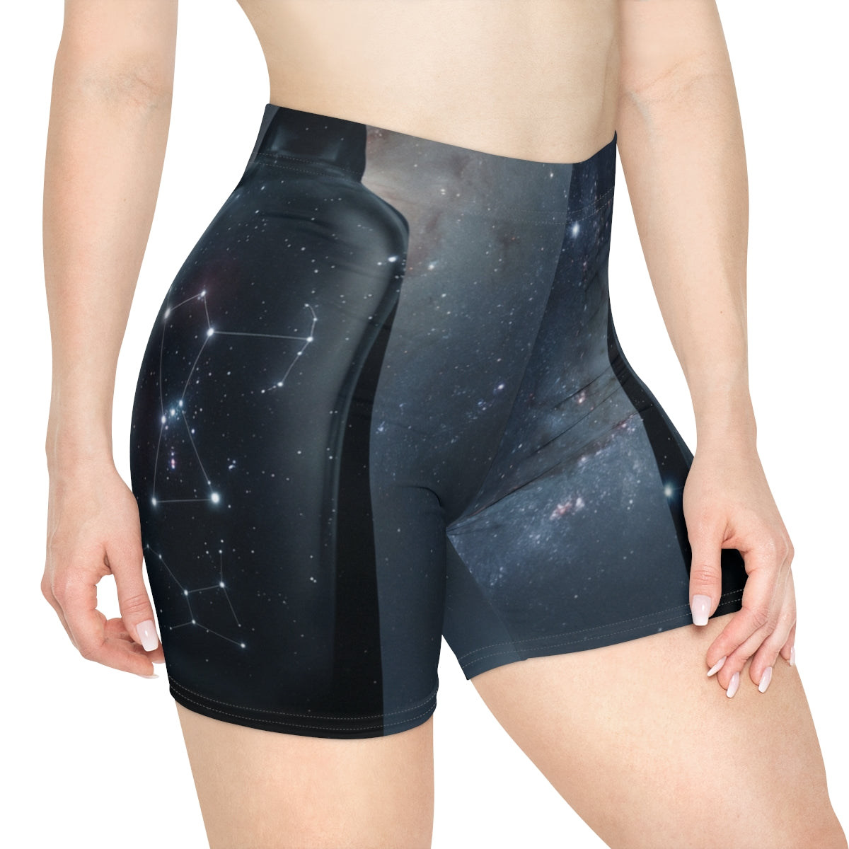 Women's Biker Shorts Orion Constellation Art