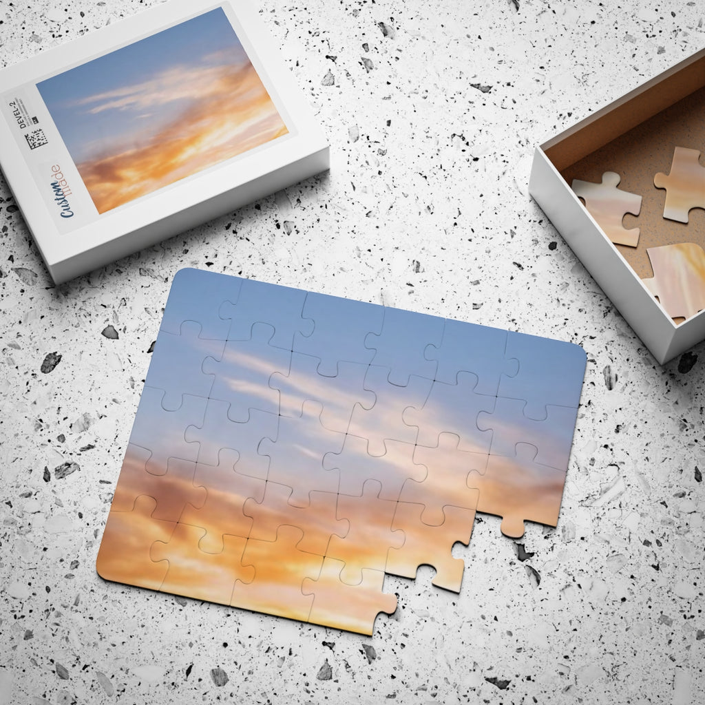 Kids' Puzzle 30-Piece - Sunset Ridge | Echovira Gallery