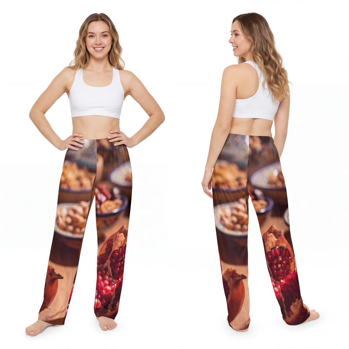 Women's Pajama Pants - Twilight Feast | Echovira Gallery