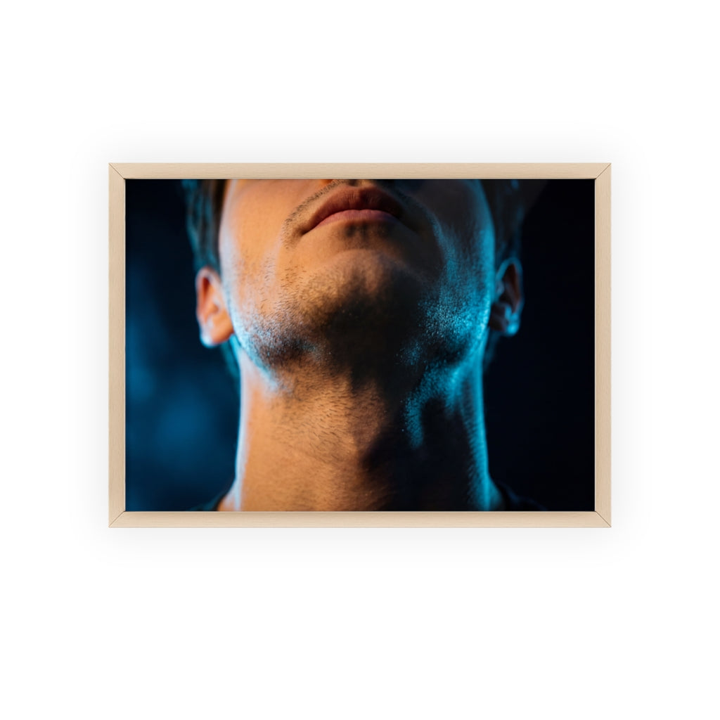 Wooden Framed Poster - Midnight Glow
