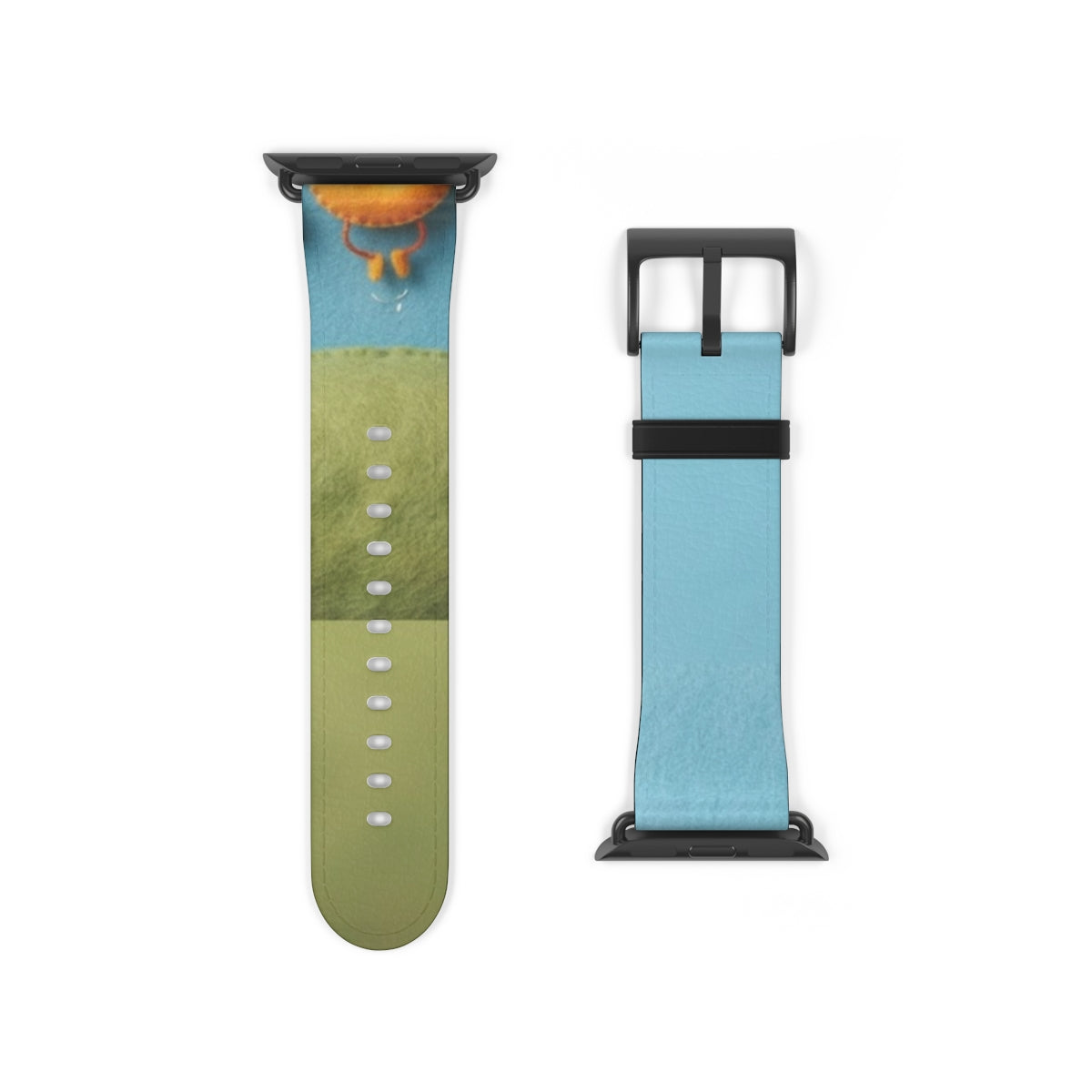 Apple Watch Band - Felt Numbers Meadow | Echovira Gallery